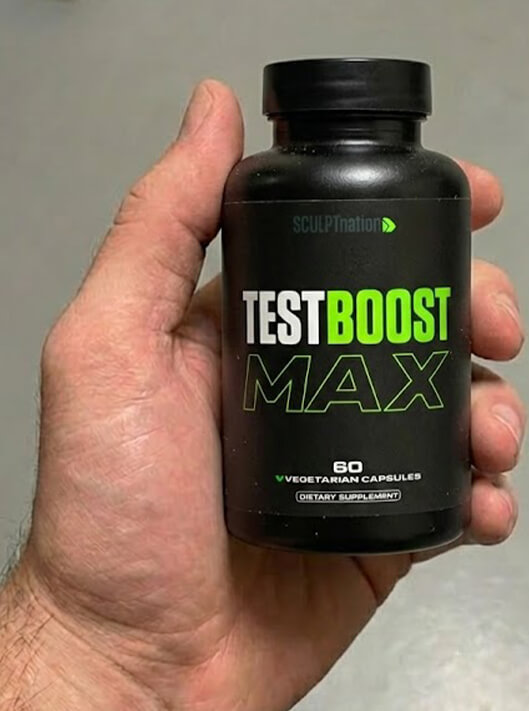 bottle of testboost max